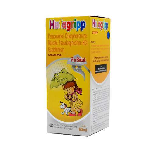 

Hufagripp Flu & Batuk Kuning Syrup 60 ml
