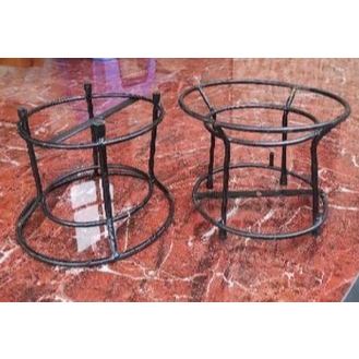 Tungku Bulat Kecil dan Besar Kompor Semawar / Tungku Kompor Semawar / Tungku Kompor Mawar / Dudukan 