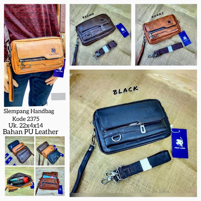 tas selempang polo land asli pabrik