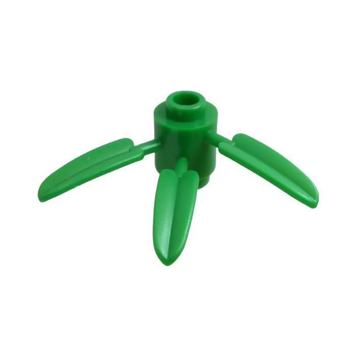 LEGO Parts 4114348 Bamboo Leaves 3x3 30176 Dark Green