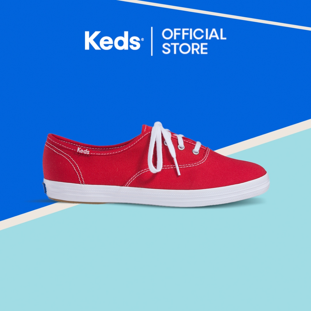 Keds Sepatu Wanita Keds Champion Red - WF31300