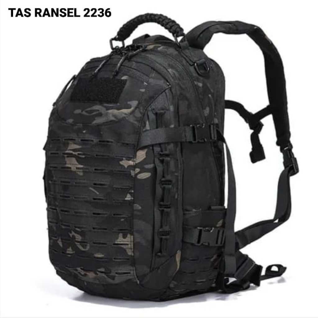 TERLARIS Tas Tactical Ransel Tactical laser cut / tas terbaru import pria tactical