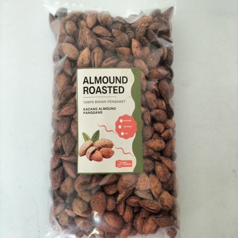 

kacang almond panggang oleh oleh haji dan umroh