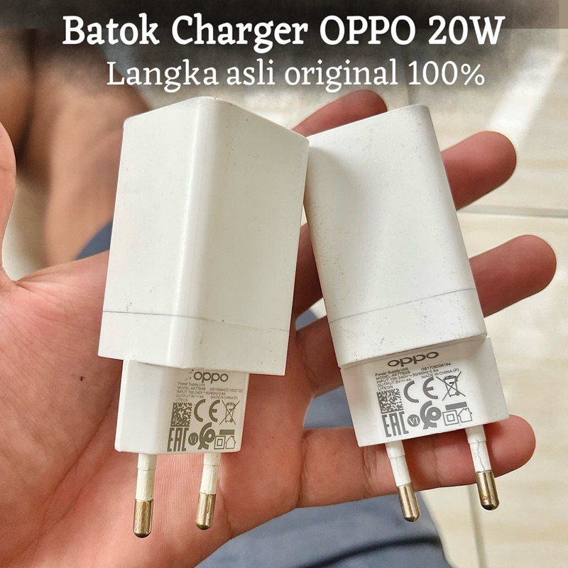 Adaptor Charger OPPO Original 100% 4A Copotan barang langka banget dijamin bawaan hp