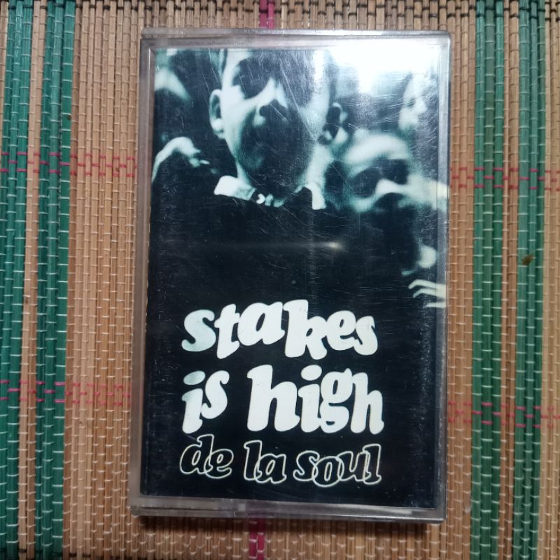 DE LA SOUL - Stakes Is High " Cassette Tape kaset Pita "