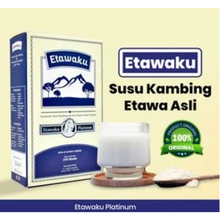

Susu Bubuk Dewasa Kambing ETAWAKU Platinum 200gr