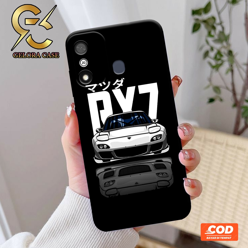 Softcase ITEL A27 4G - Geloracase - Casing ITEL A27 4G  - Motif case Mobil - ITEL - Softcase ITEL A2