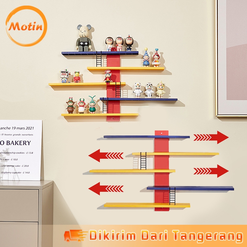 5 Susun Tingkat Tangga Action Figure Box Rak Action Figure Display