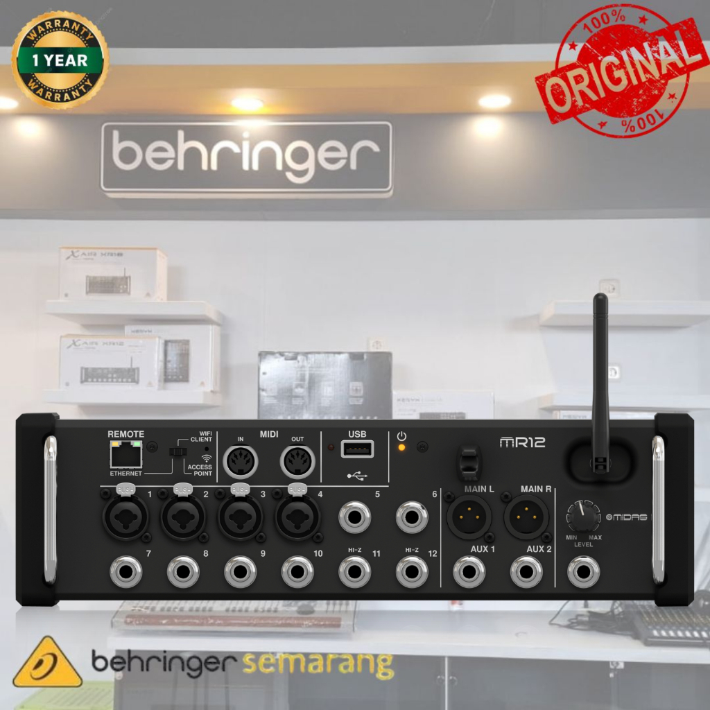 Midas MR 12 - MR12 -MR 12 Digital Mixer
