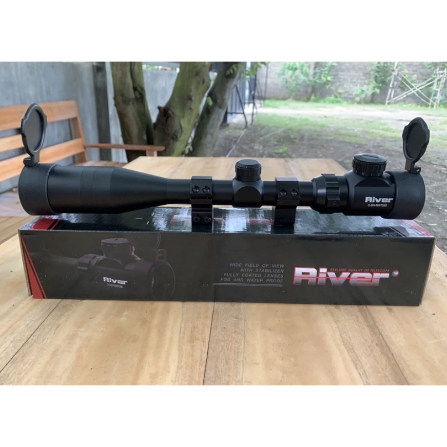 Teleskop RIVER 3-9X40 RGB MS RETIKEL Original