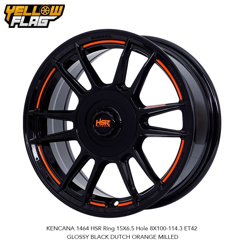 Velg mobil racing hsr kencana ring 15 evalia livina confero spin avega sirion freed hsr r15