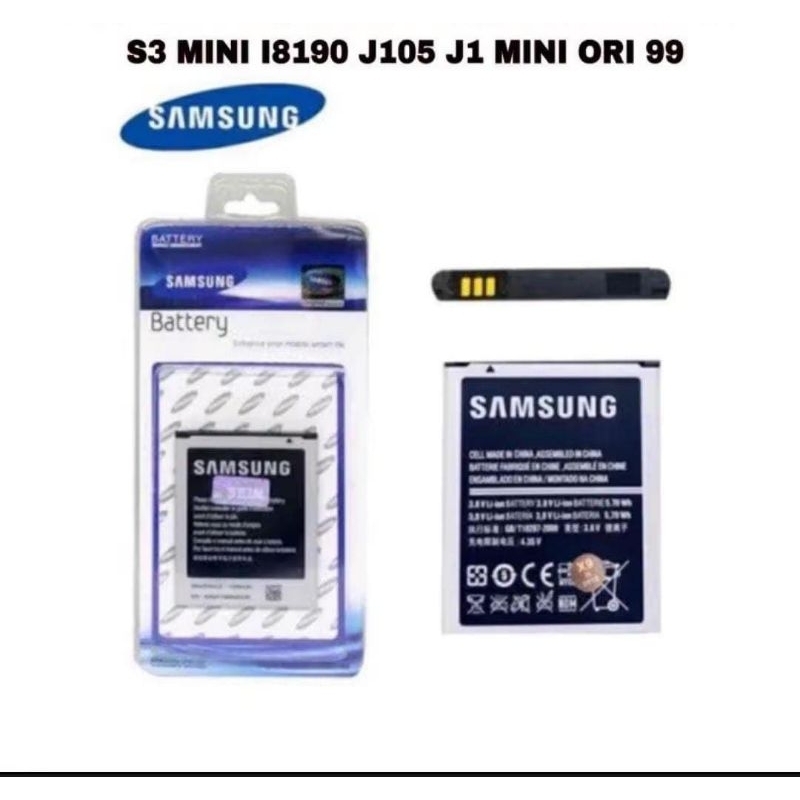 BATERAI HP BATRE SAMSUNG J1 MINI J105 J105F 100% ORIGINAL SAMSUNG ORI
