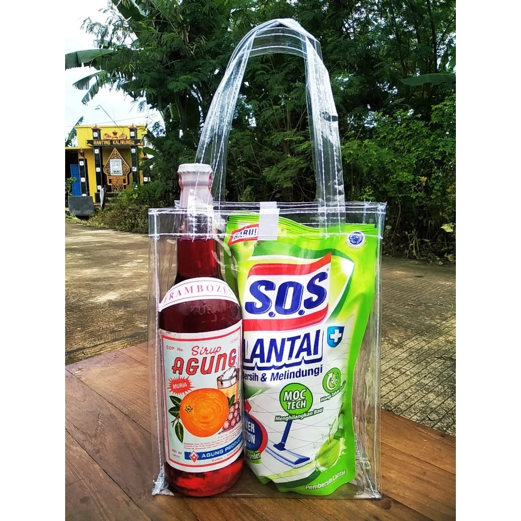 

Tas Mika Transparan P20xL10xT25 Goodie Bag Hampers