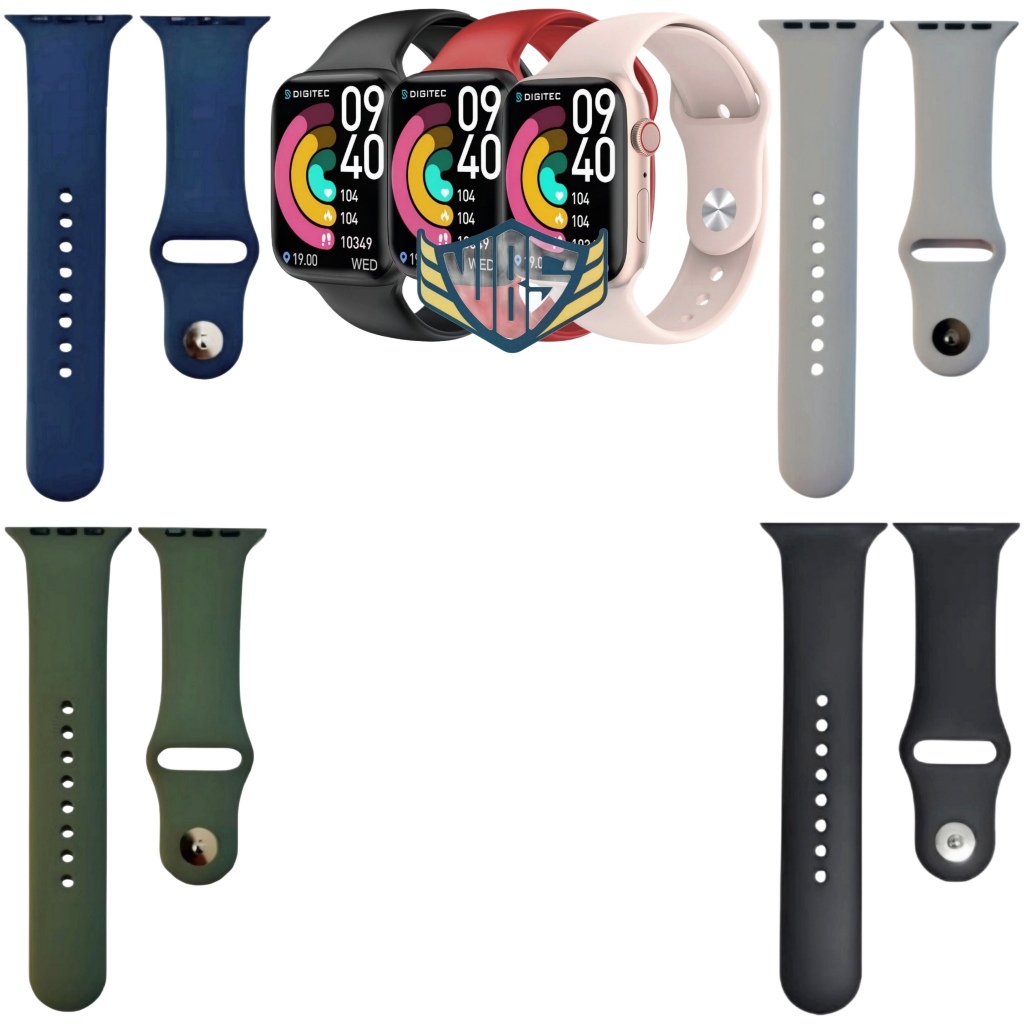 Tali Jam Tangan Smartwatch Digitec Strap Rubber Digitec Vision