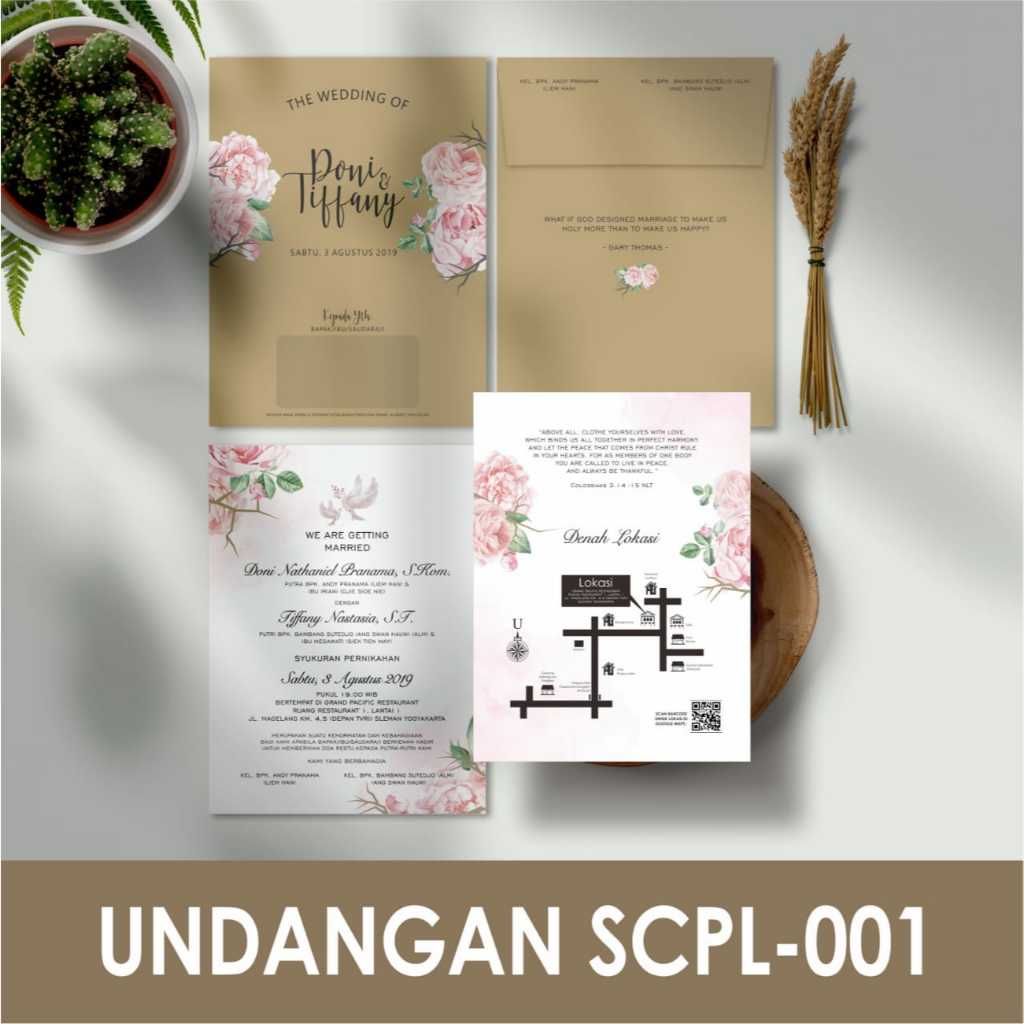 Cetak Undangan Amplop Griya Blangko SCPL 001