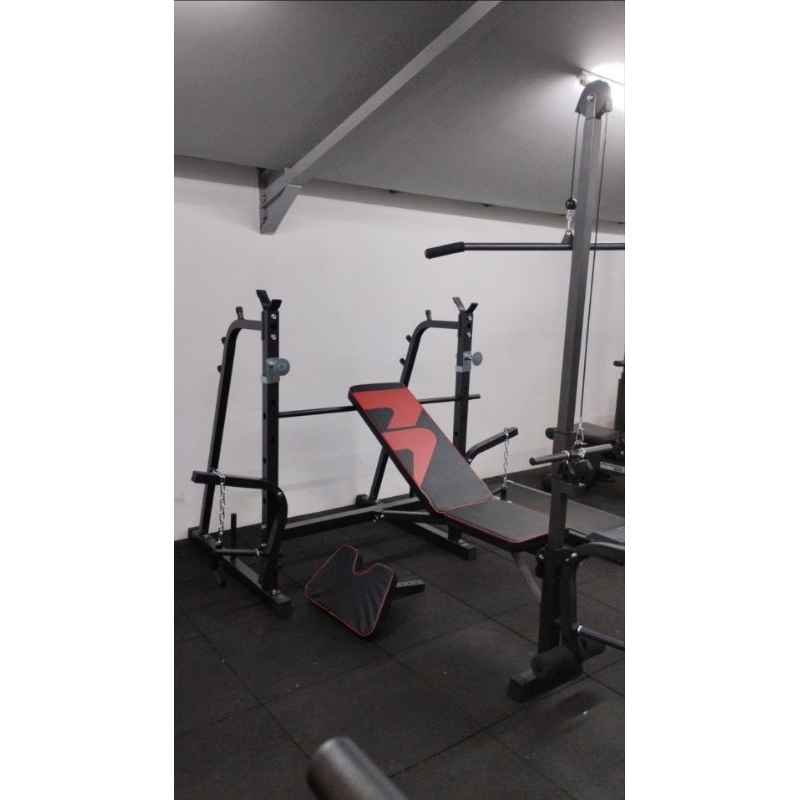 Gratis Ongkir dan Perakitan Medan Sekitarnya - Bench Press Lat Pull Down