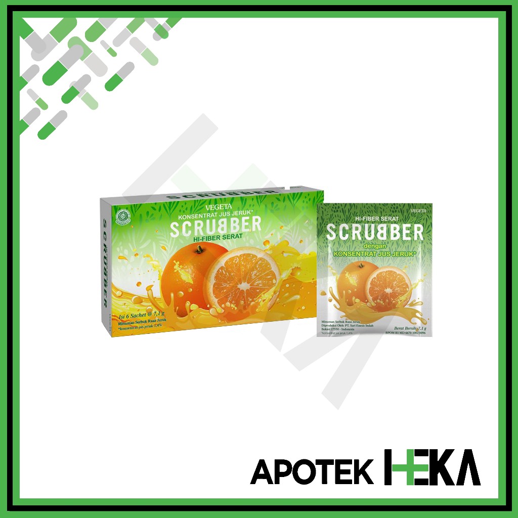 

Vegeta Scrubber Jeruk Dus isi 6 Sachet - Melancarkan BAB [TANGERANG]
