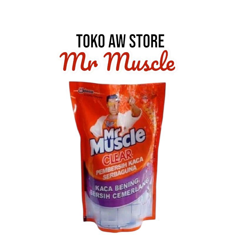 Mr Muscle Pembersih Kaca Refill 400 ml