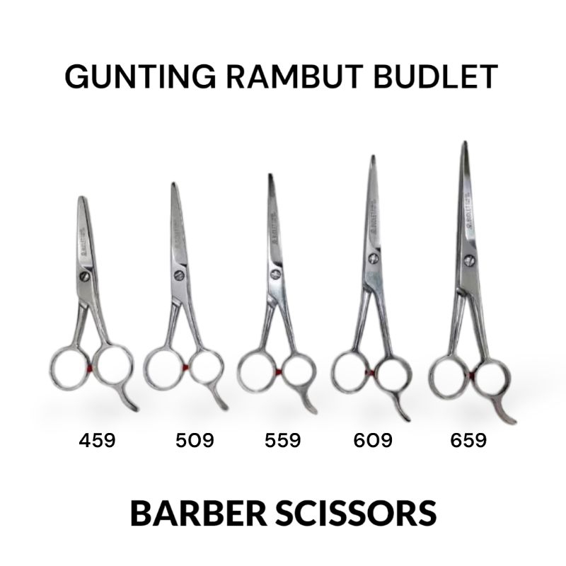GUNTING BUDLET POTONG RAMBUT ORIGINAL (PCS)