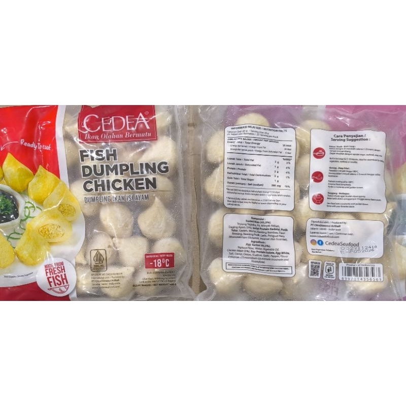 

Dumpling Cedea 500gr