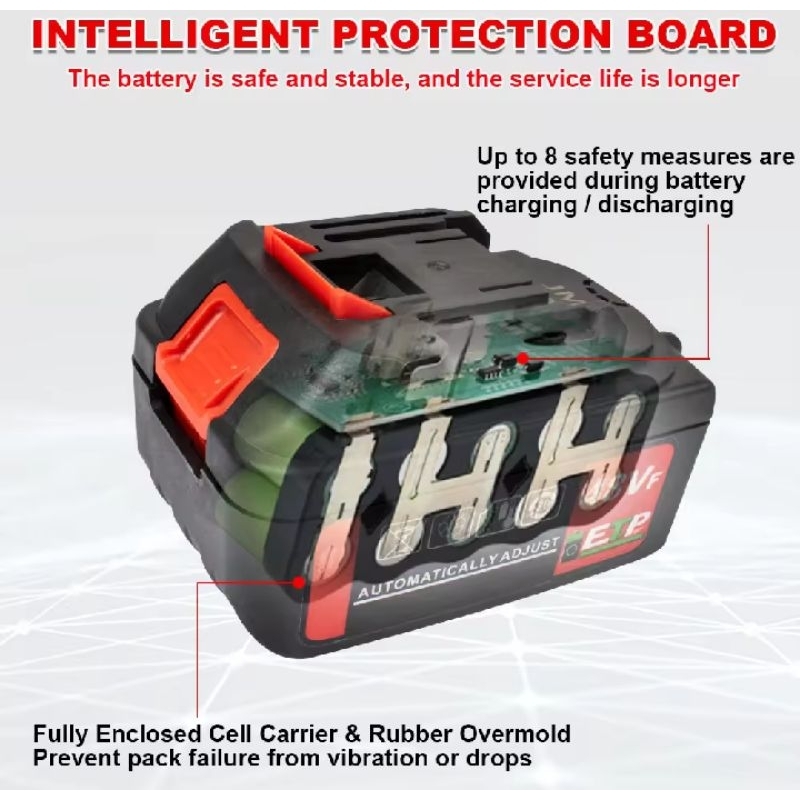 Batrai impact Jld tool baru