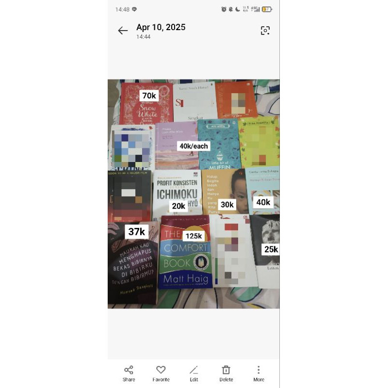 [PRELOVED] PROFIT KONSISTEN/HIDUP BEGITU INDAH DAN HANYA ITU YANG KITA PUNYA-DEA ANUGRAH