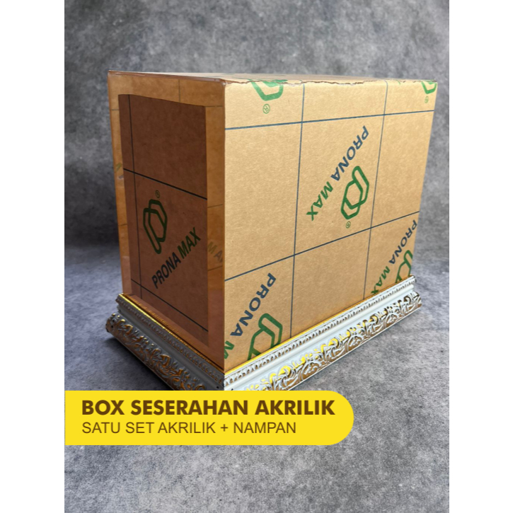 

KOTAK SESERAHAN BOX HANTARAN AKRILIK PAKET NAMPAN