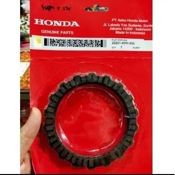 Kampas Kopling Honda Supra X 125 Karisma Original AHM