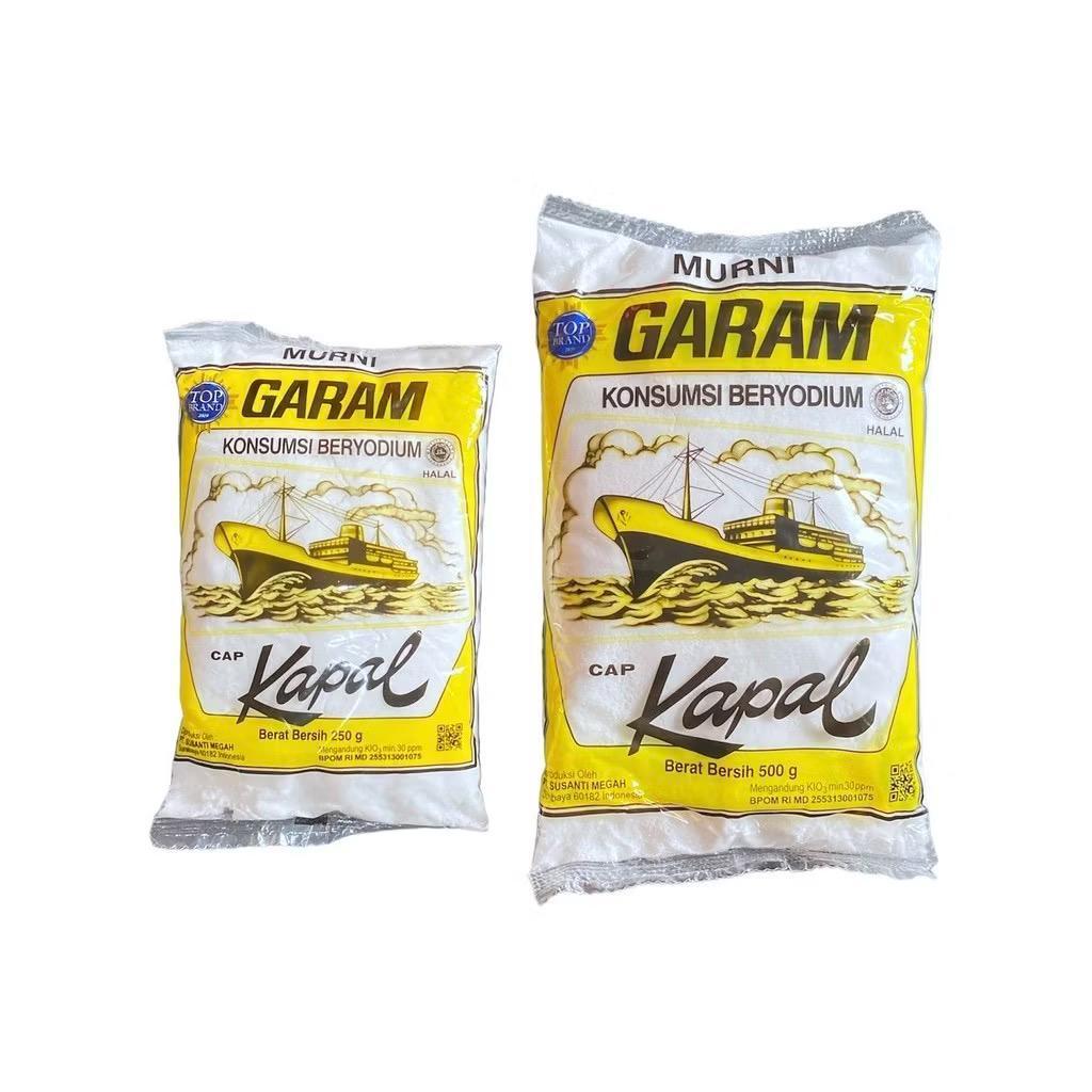 

Garam Dapur cap KAPAL 250GR 1 Bal isi 20 Pcs