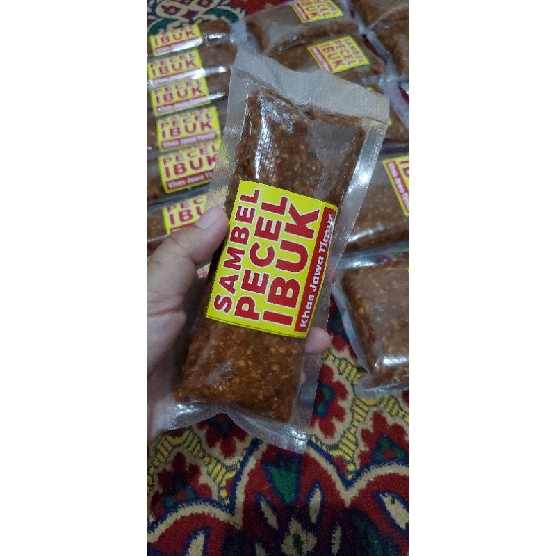 

SAMBEL PECEL IBUK [150GR]-KHAS JAWA TIMUR