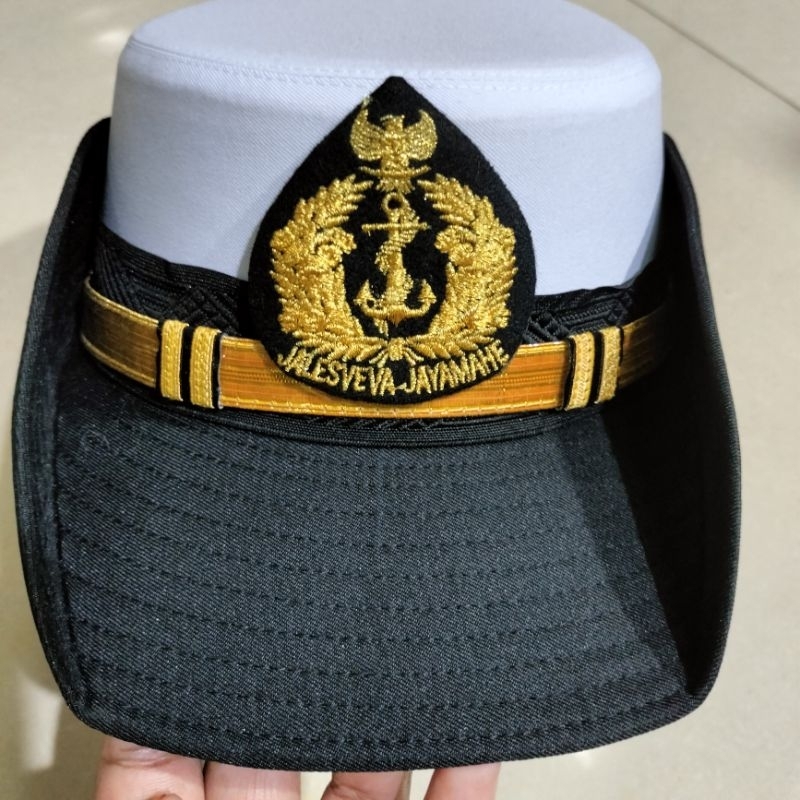TOPI KOWAL TNI AL PERWIRA/BINTARA/PAMEN