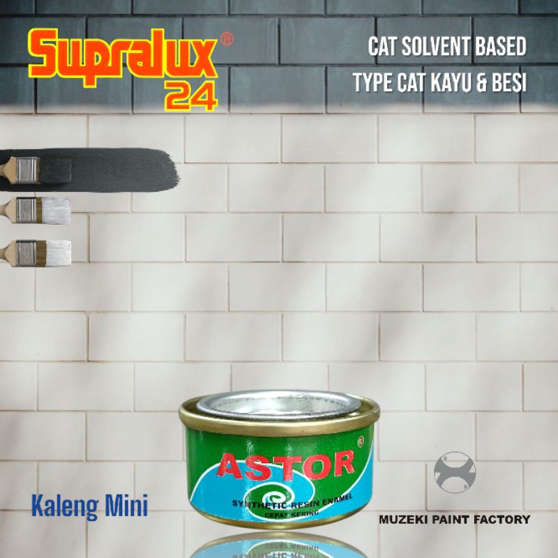 SUPRALUX Cat Kayu & Besi Mini (Kaleng)