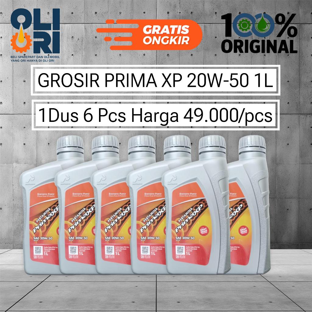 (GROSIR) Oli PRIMAXP 20W-50 1Liter 1 Dus