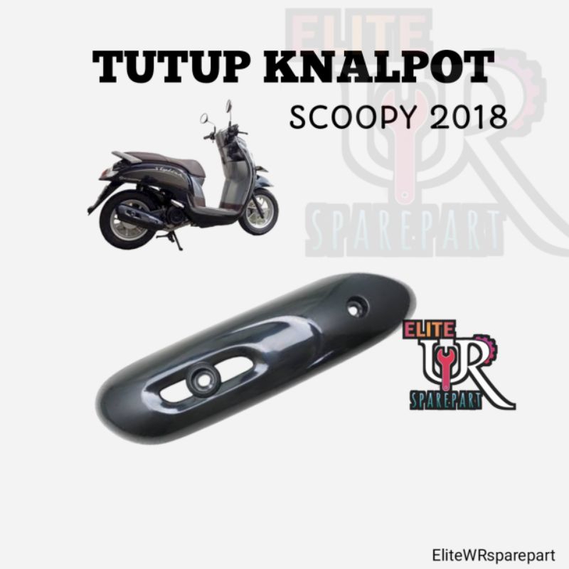TUTUP KNALPOT SCOOPY ESP 2018