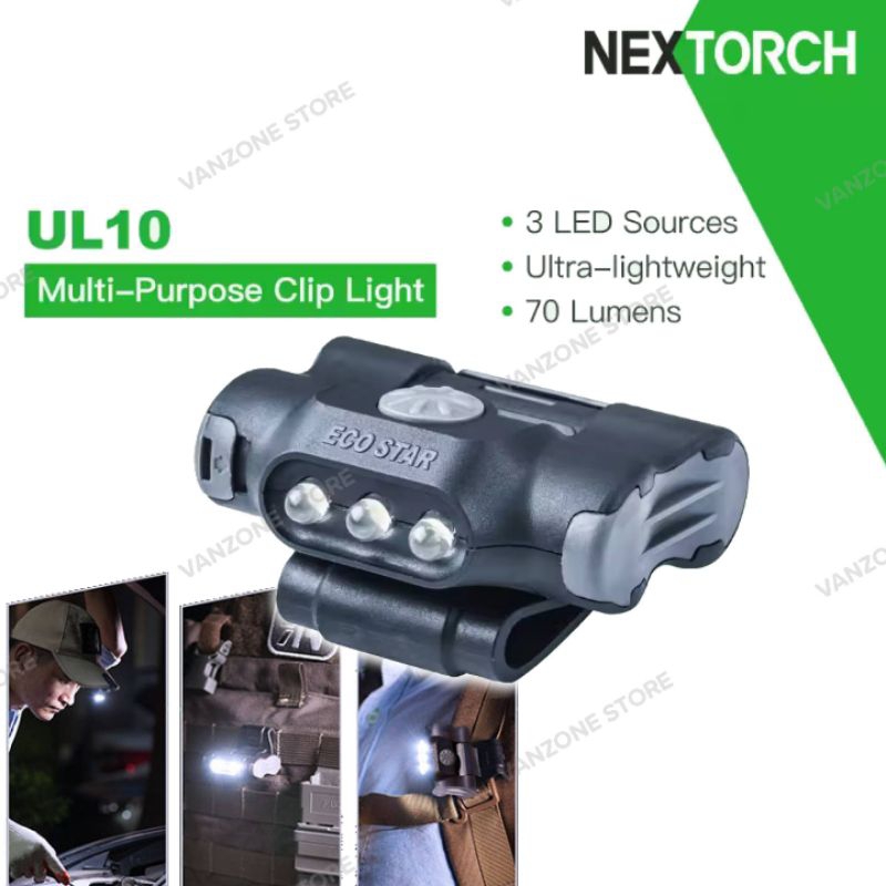 NexTorch UL10 Senter Klip LED Multifunction