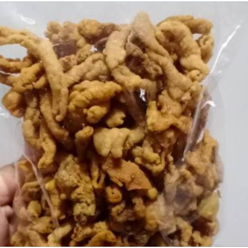 

Usus ayam crispy kriuk original 250 gram