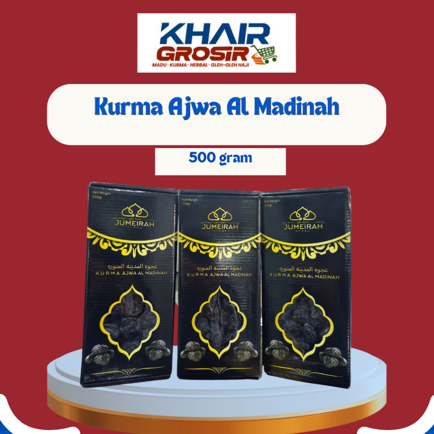 

Kurma Ajwa Al madinah 500 gram