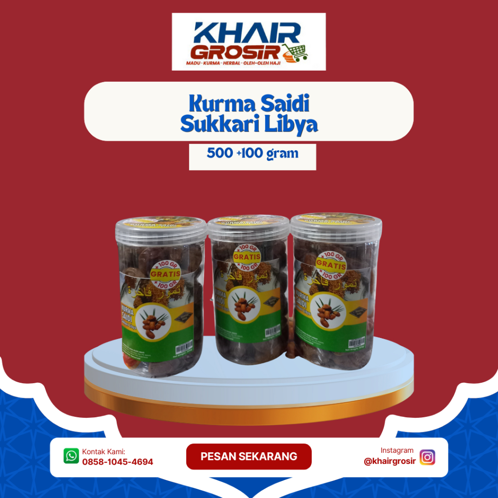 

Sukkari Libya 600 gram