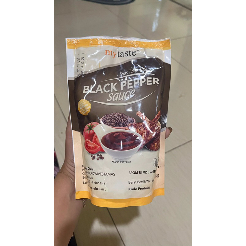 

My Taste Saus Blackpepper 500gram