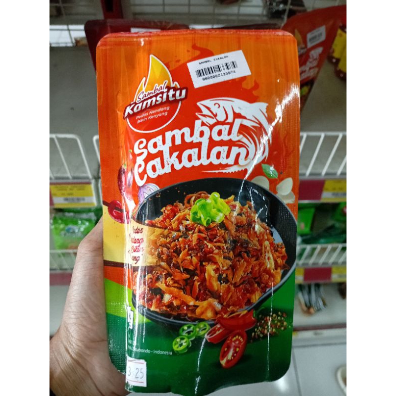 

Sambal Ikan Cakalan Pedas Nendang 200gram