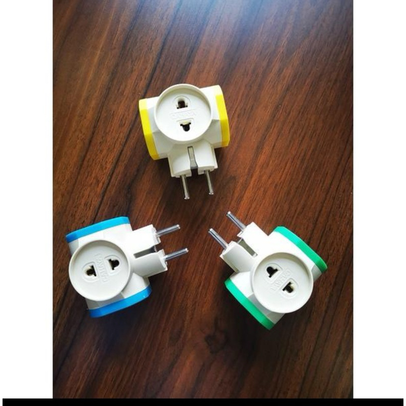 STEKER T-Arde 4 arah / T Arde 4arah Colokan Cabang Multi Mikotek
