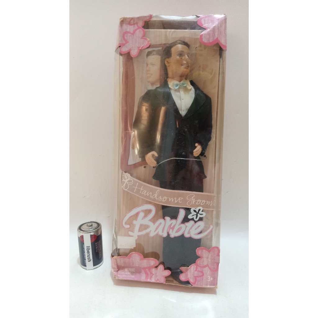 mattel barbie handsome groom ken doll figure barbie vintage 2001