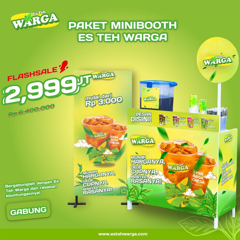 

PAKET USAHA ES TEH WARGA