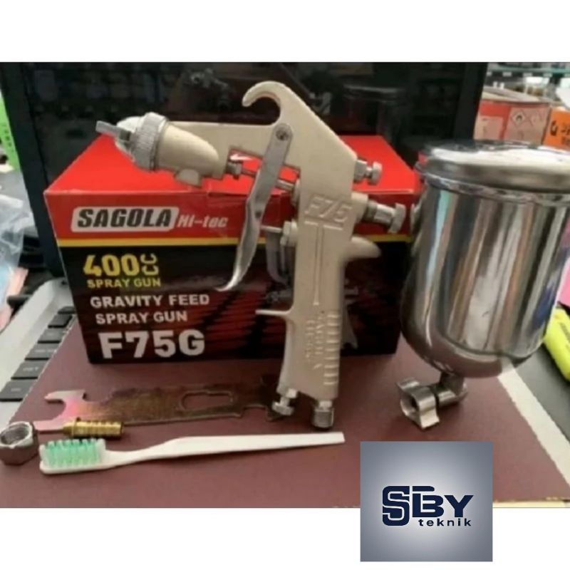 SprayGun Sagola F75G Hitec/Sped Cat Sagola F75G Hitec/Semprotan Cat Sagola F75G Hitec/F 75 SAGOLA