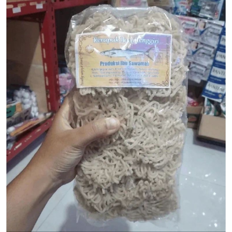 

kerupuk ikan tenggiri khas Madura Sumenep