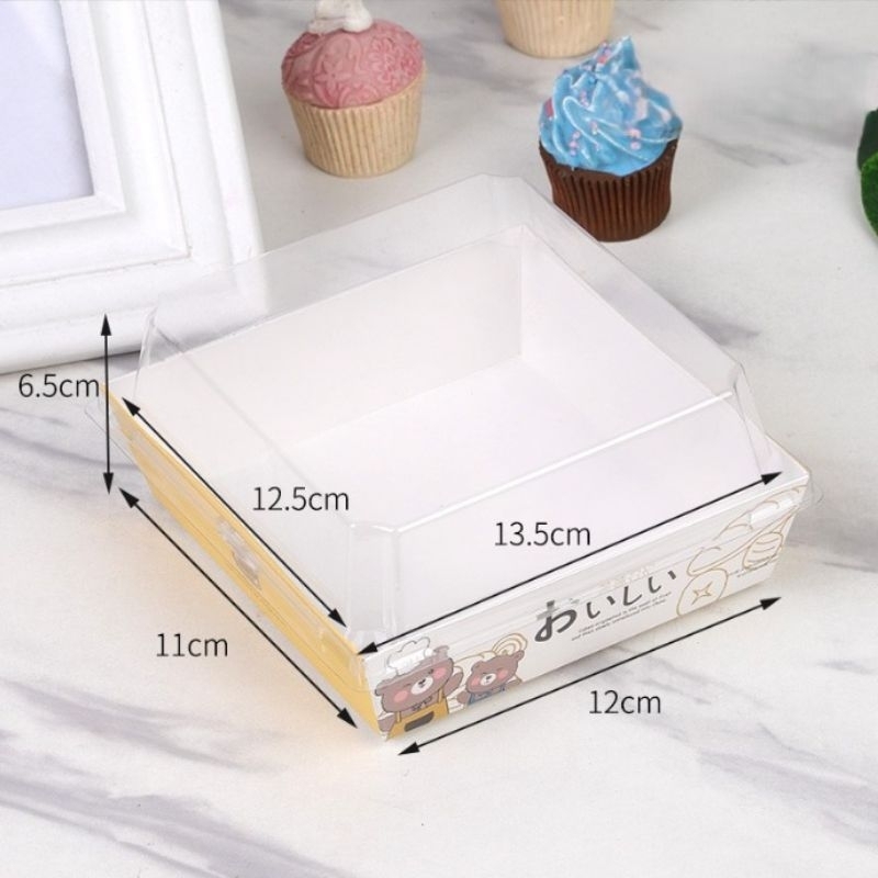 paper box kotak bermotif BEAR