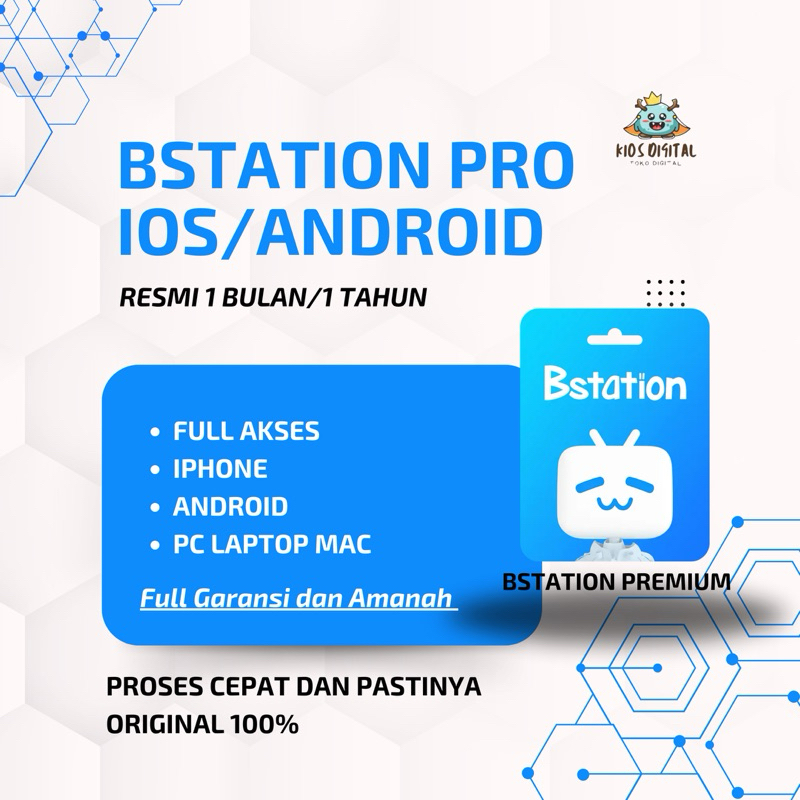 BSTATION PREMIUM 1 TAHUN