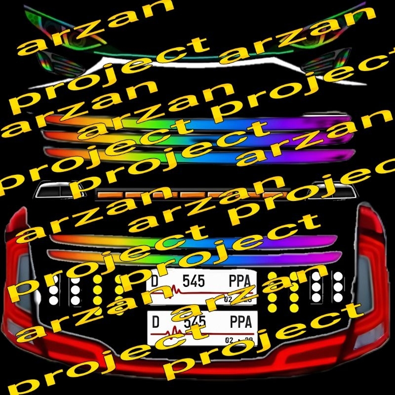 stiker headlamp jetbus 2