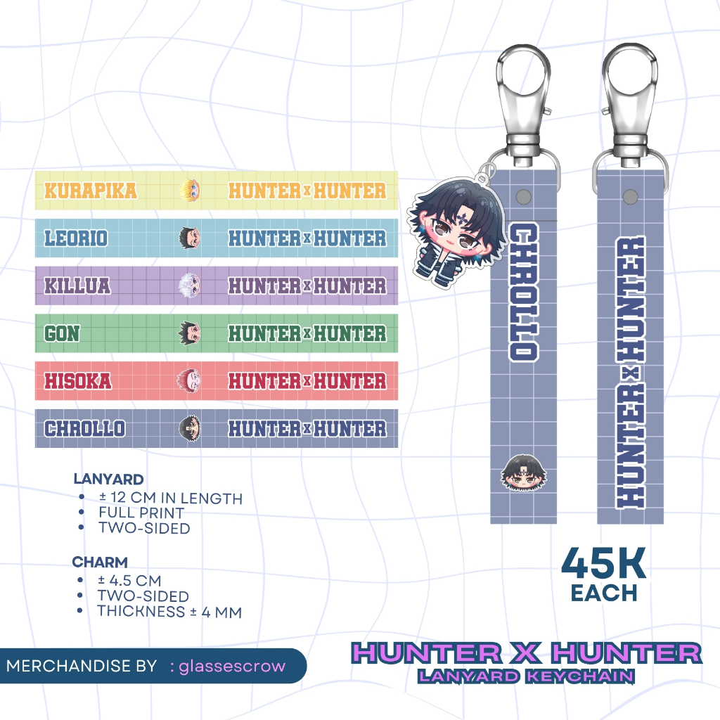 

Lanyard Keychain Anime Hunter x Hunter