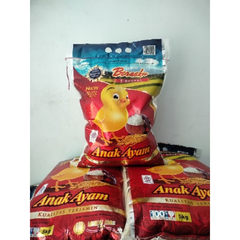 

Beras Premium Pulen ANAK AYAM 5 kg